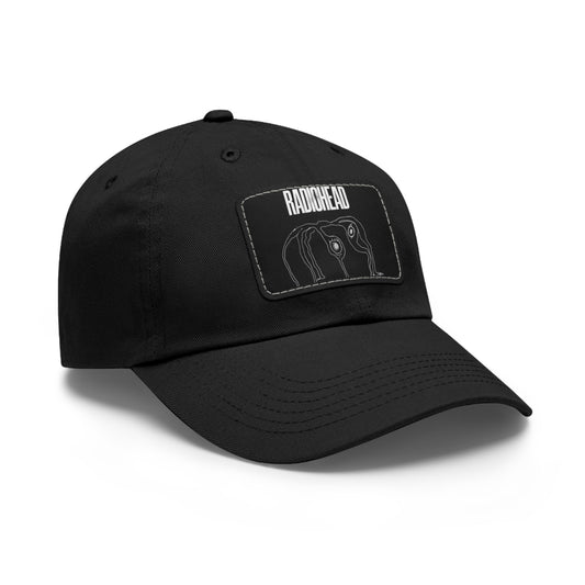Radiohead Logo Leather Patch Dad Cap