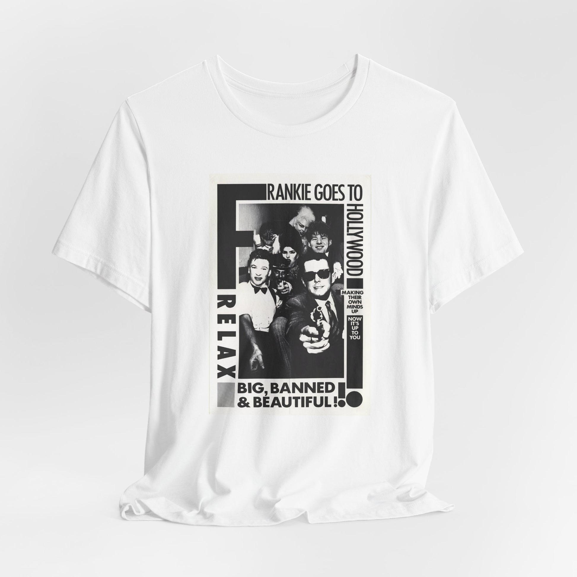 Frankie Goes To Hollywood Relax white Cotton T-shirt