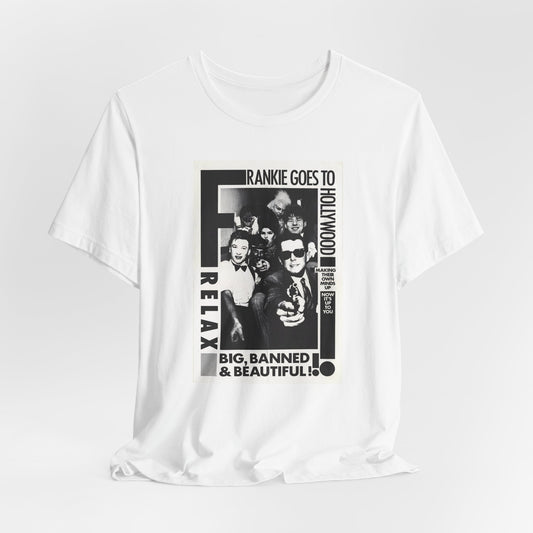 Frankie Goes To Hollywood Relax white Cotton T-shirt