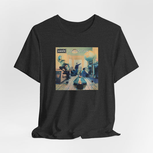 Oasis Definitely Maybe Shirt - Vintage Oasis Unisex Shirt -  Oasis Gift - Oasis Definitely Maybe Logo T Shirt
