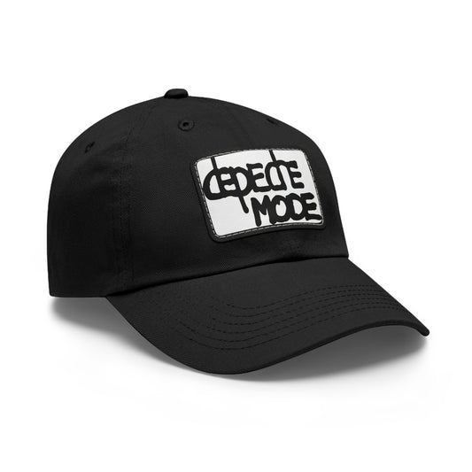 Depeche Mode Leather Patch Dad Cap