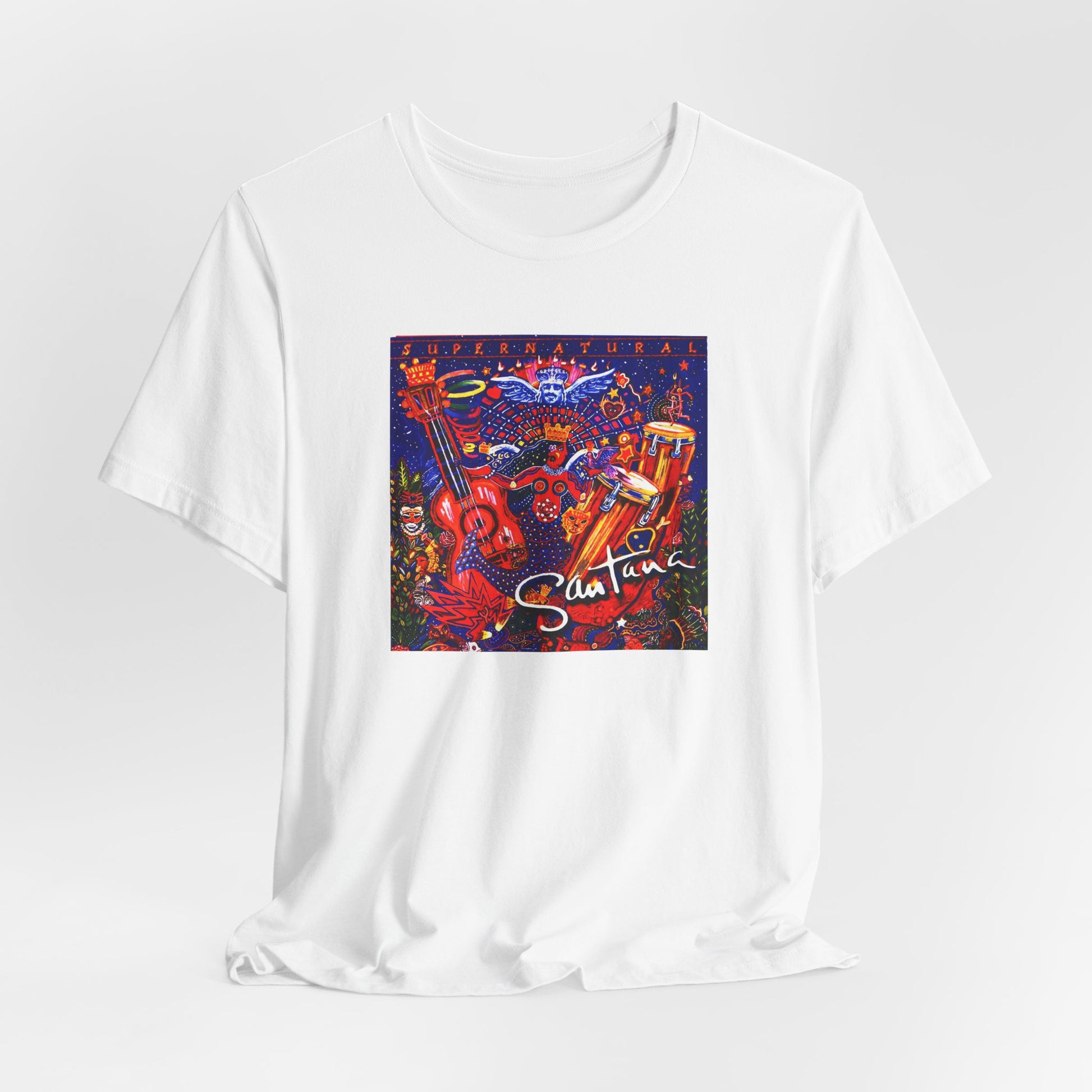 Santana Supernatural Album Cover T-shirt