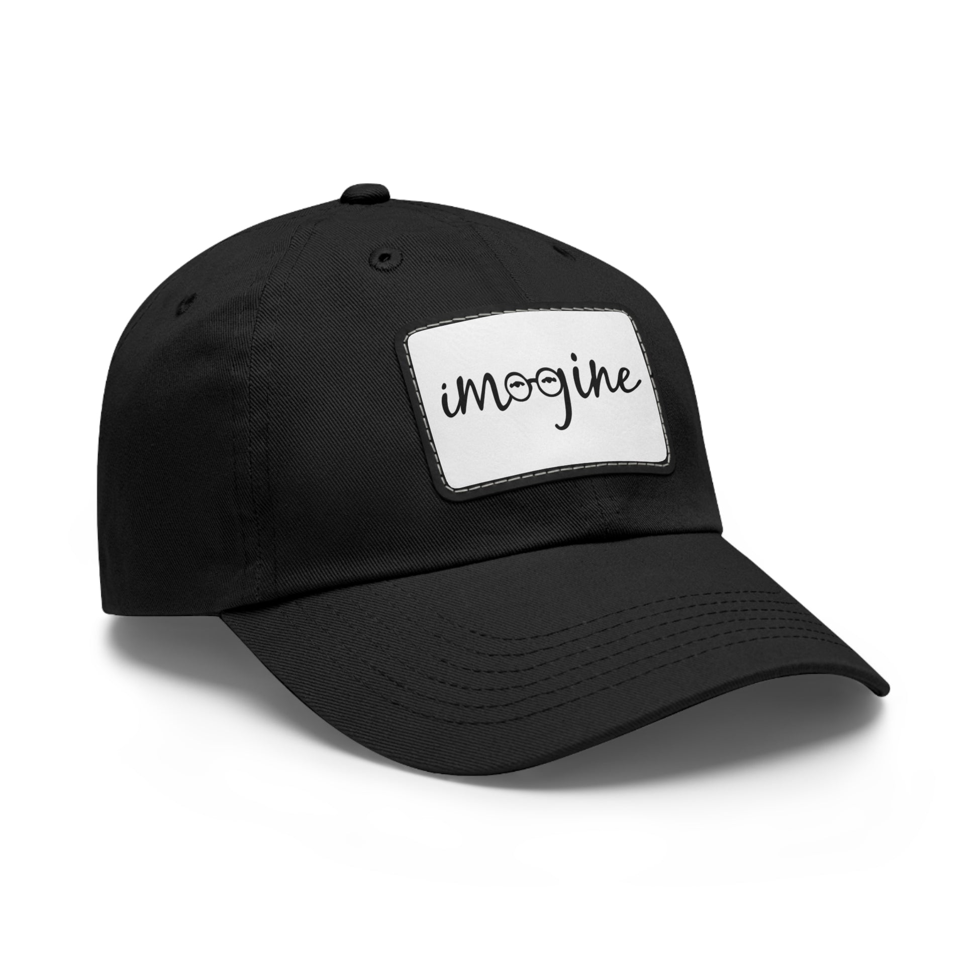 John Lennon Imagine Leather Patch Ball Cap