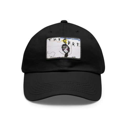 The Cure Leather Patch Dad Cap