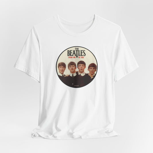 The Beatles From Me To You White Cotton Tee