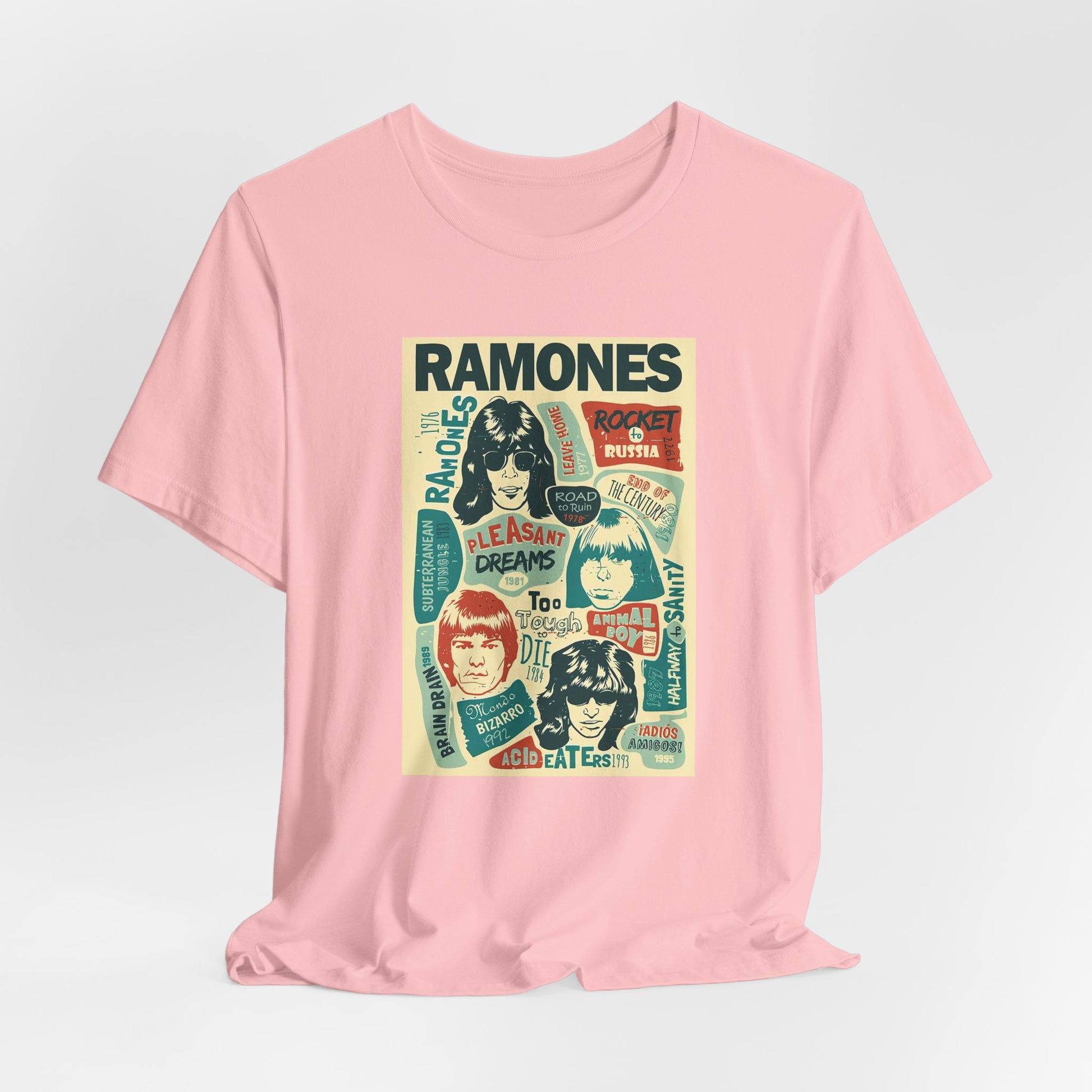 Ramones Songs and Albums T-shirt