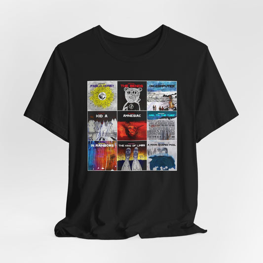 Radiohead Albums Montage Unisex Tee 