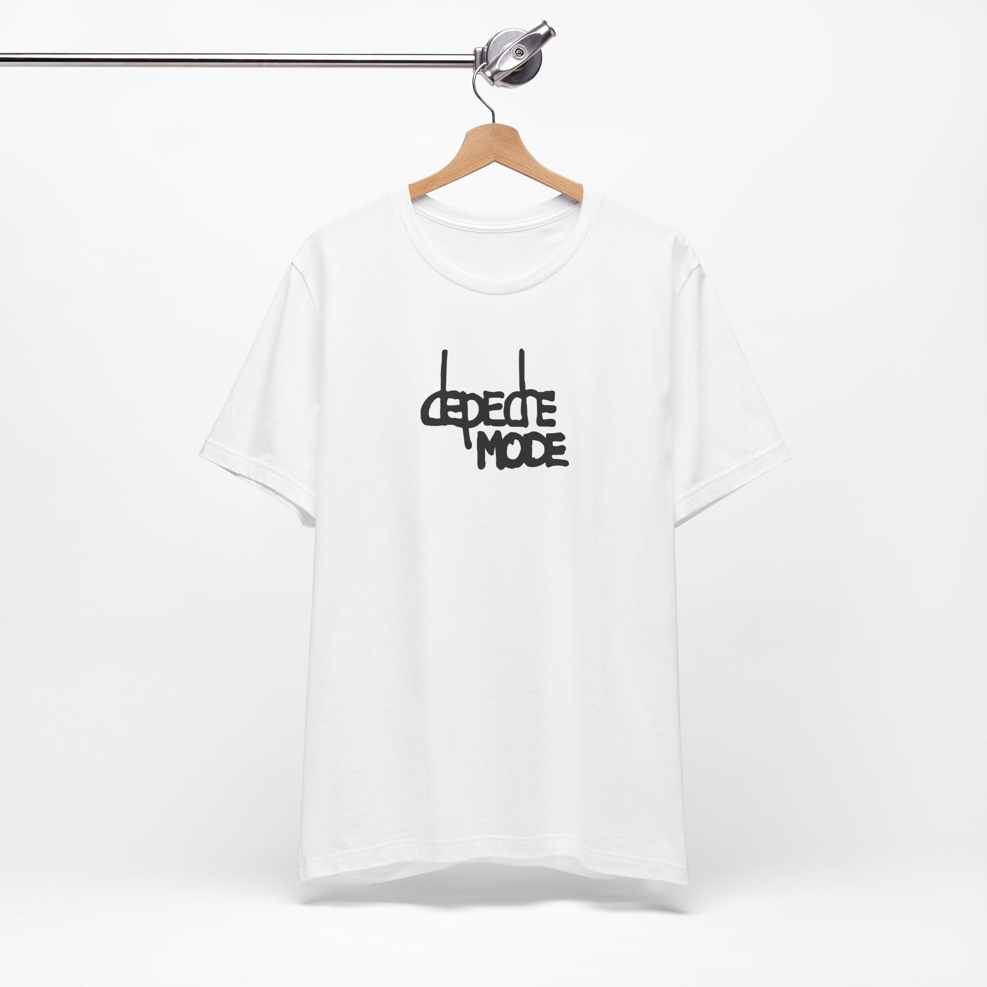 Depeche Mode White Cotton T-Shirt