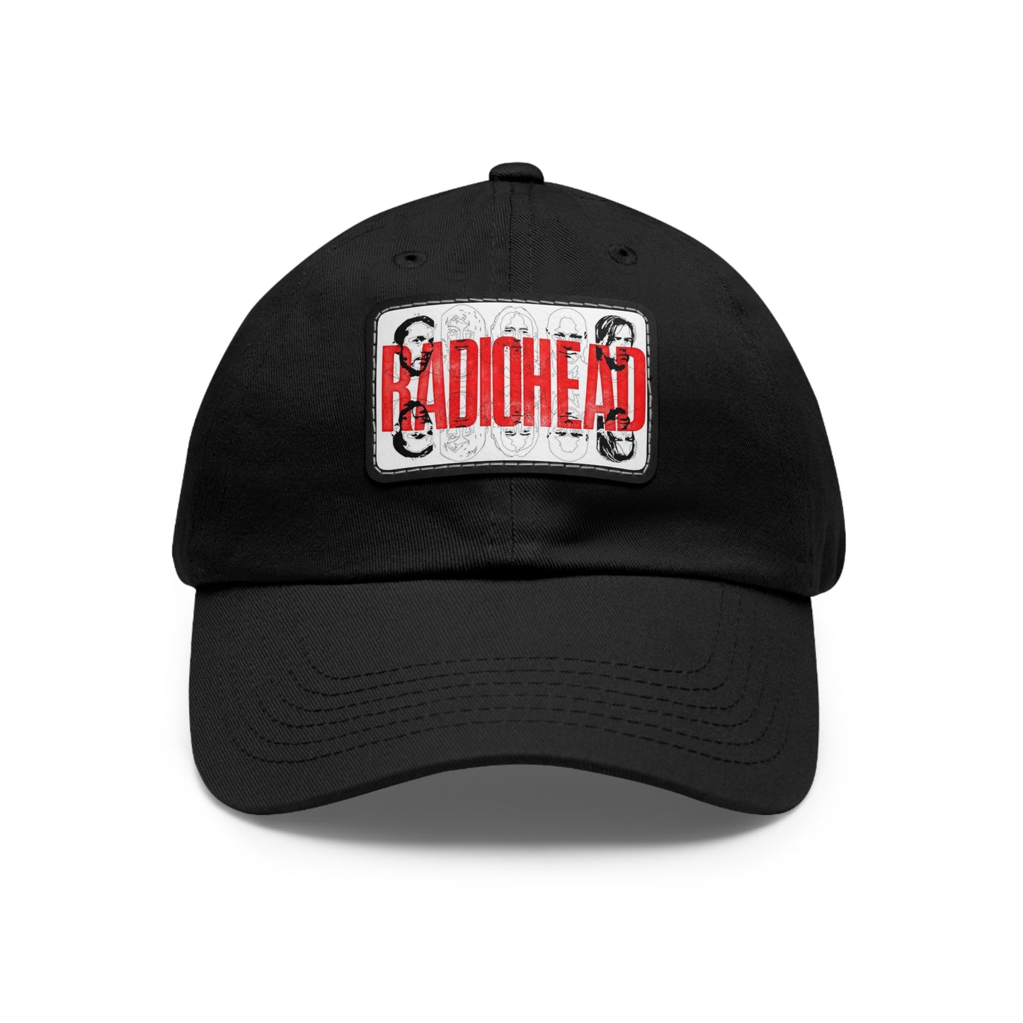 Radiohead Dad Cap with Leather Patch