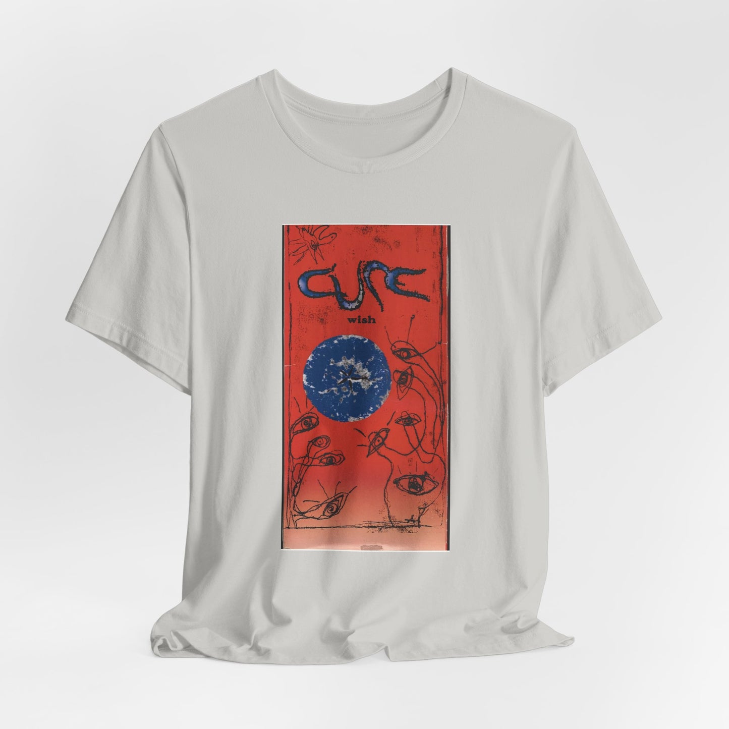 The Cure Wish Shirt - Vintage The Cure Wish T Shirt - Unisex The Cure Gift - Unique Goth Shirt - Robert Smith Shirt