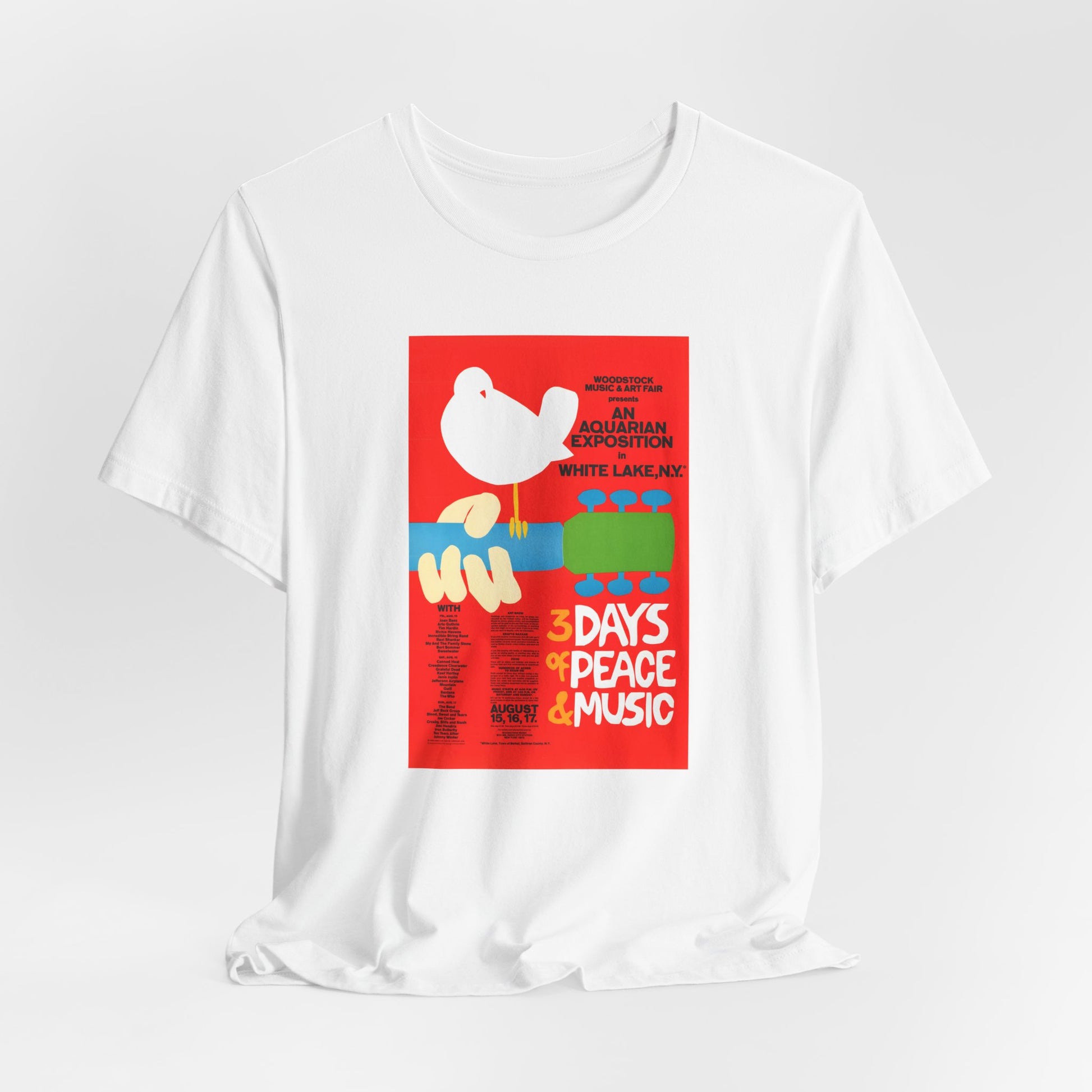Woodstock 1969 Festival T-shirt