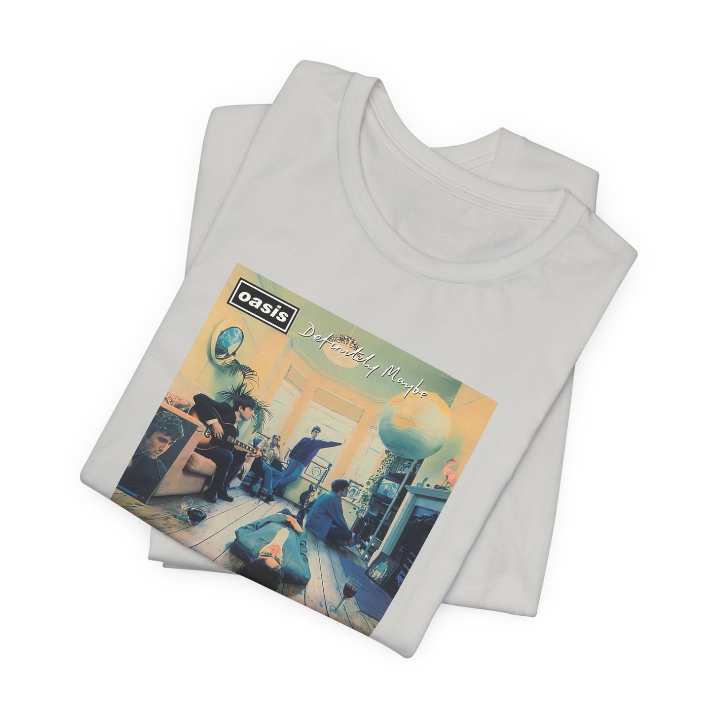 Oasis Definitely Maybe Shirt - Vintage Oasis Unisex Shirt -  Oasis Gift - Oasis Definitely Maybe Logo T Shirt