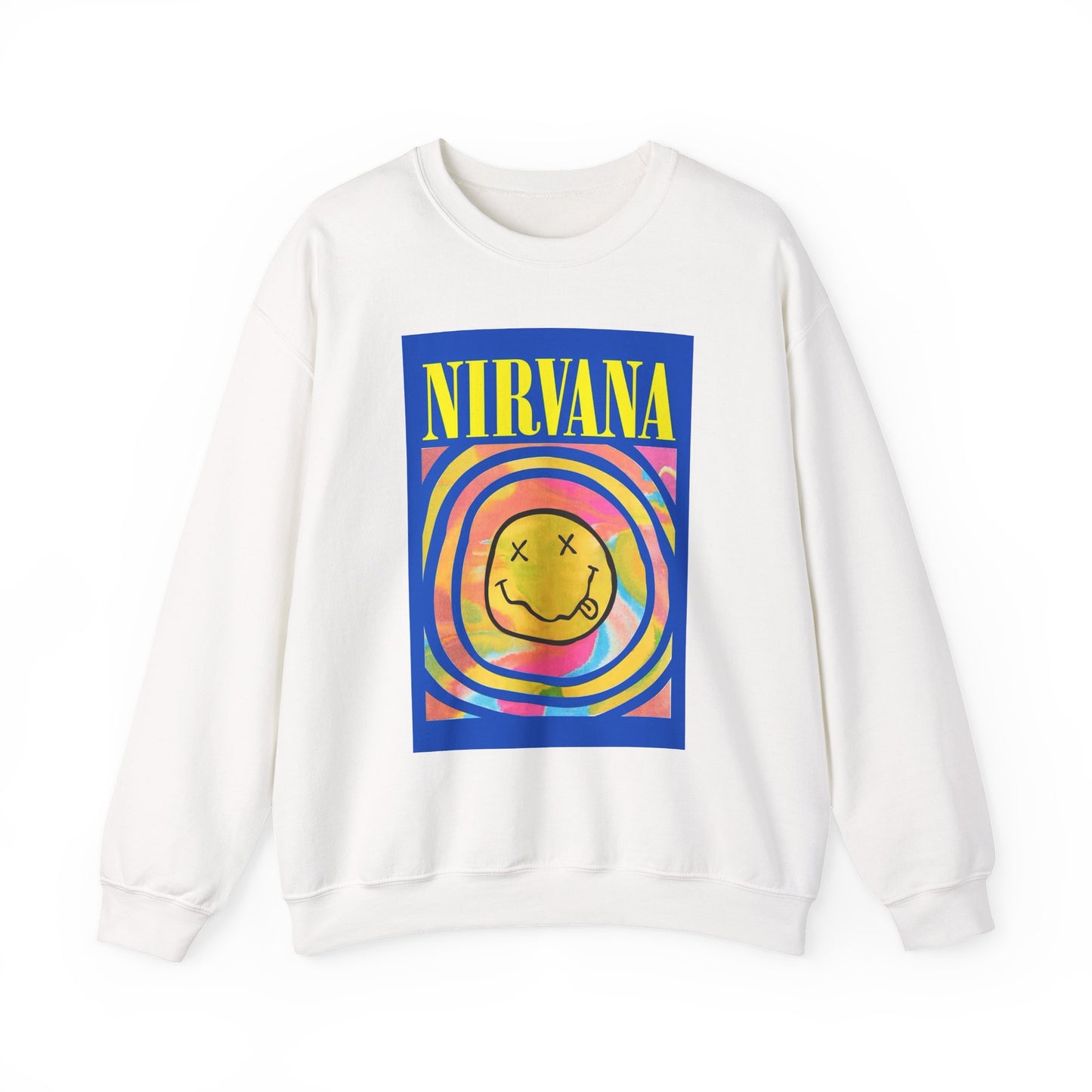 Nirvana Smiley Face Sweatshirt