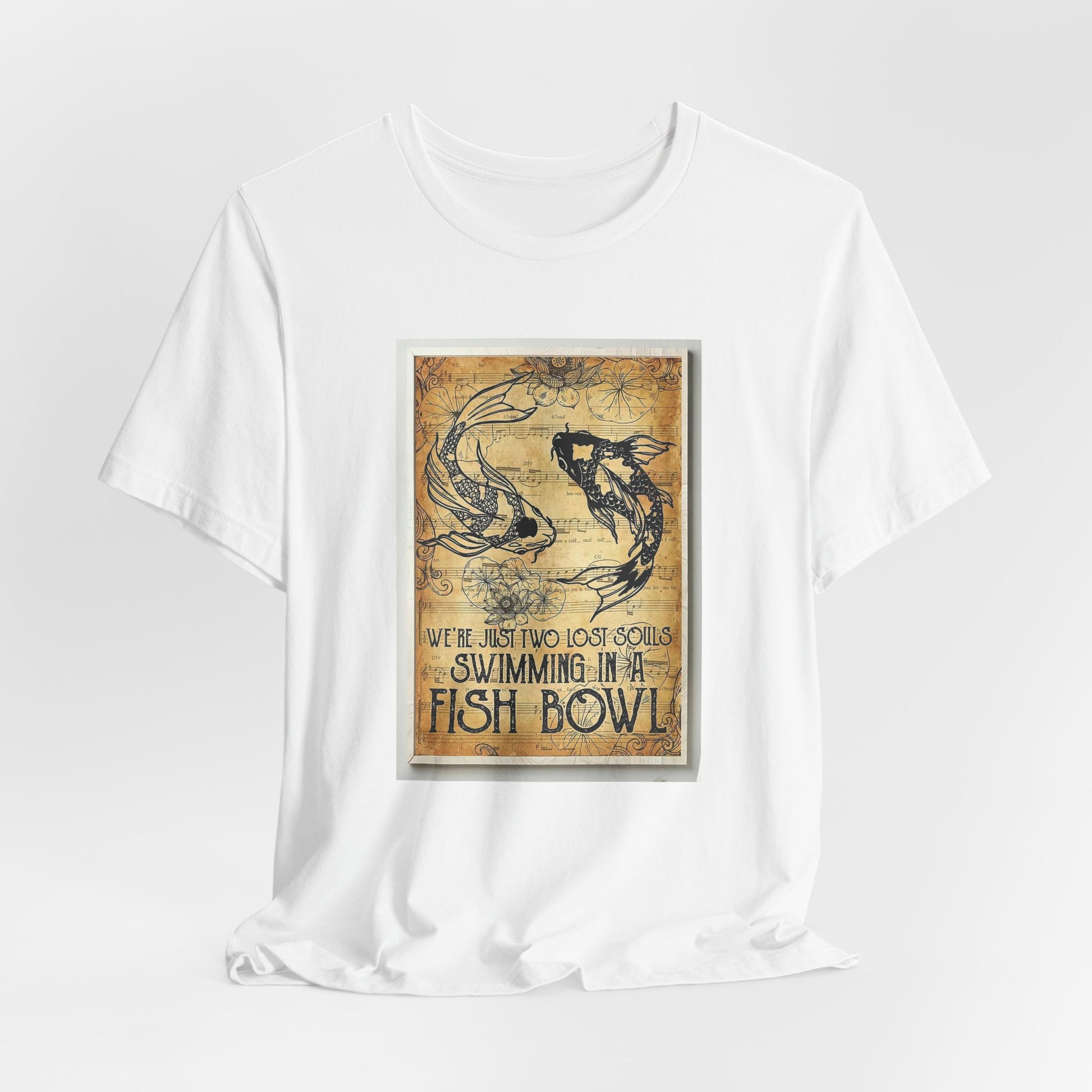 Pink Floyd two Lost Souls Swimming in a Fish Bowl Tee