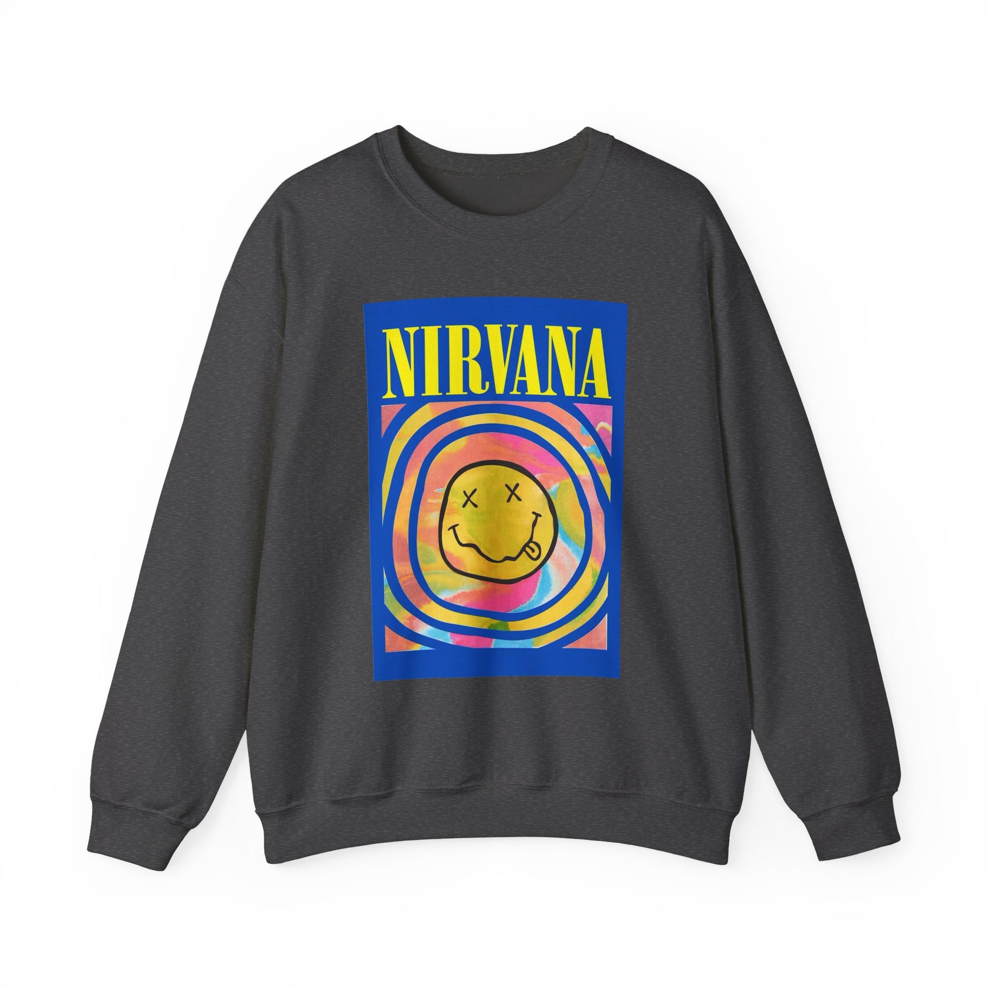 Nirvana Smiley Face Sweatshirt