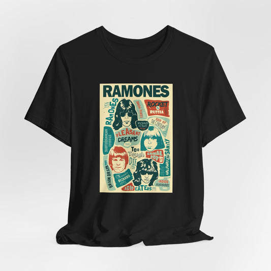 Ramones Songs and Albums T-shirt
