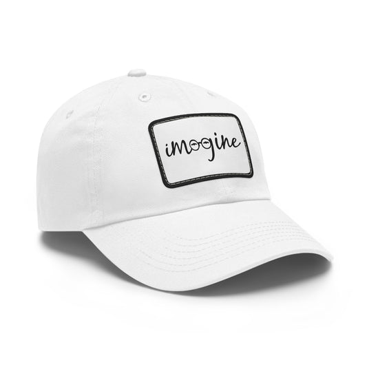 John Lennon Imagine Leather Patch Ball Cap