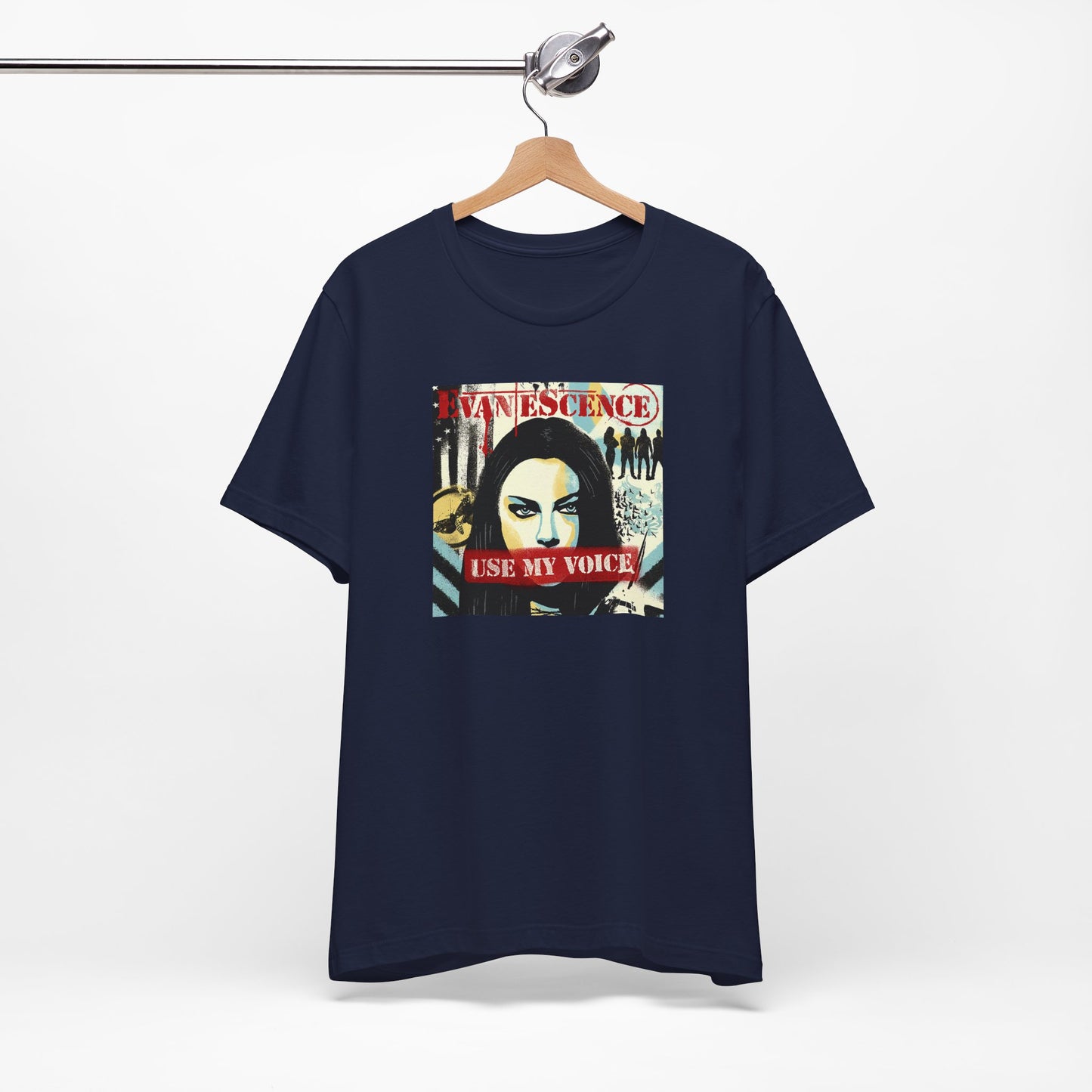 Evanescence Use My Voice Unisex Tee