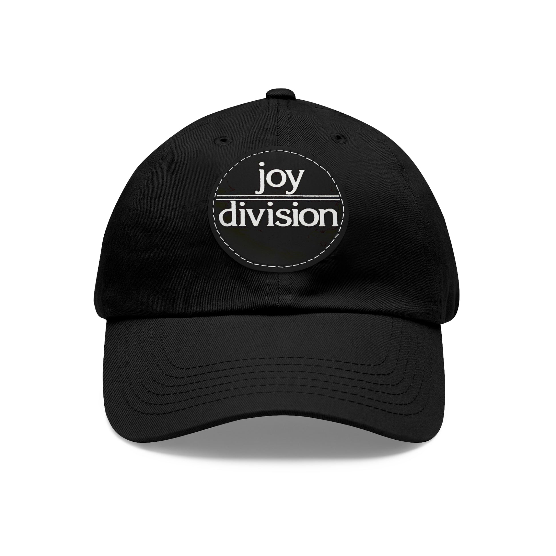 Joy Division Leather Patch Dad Cap