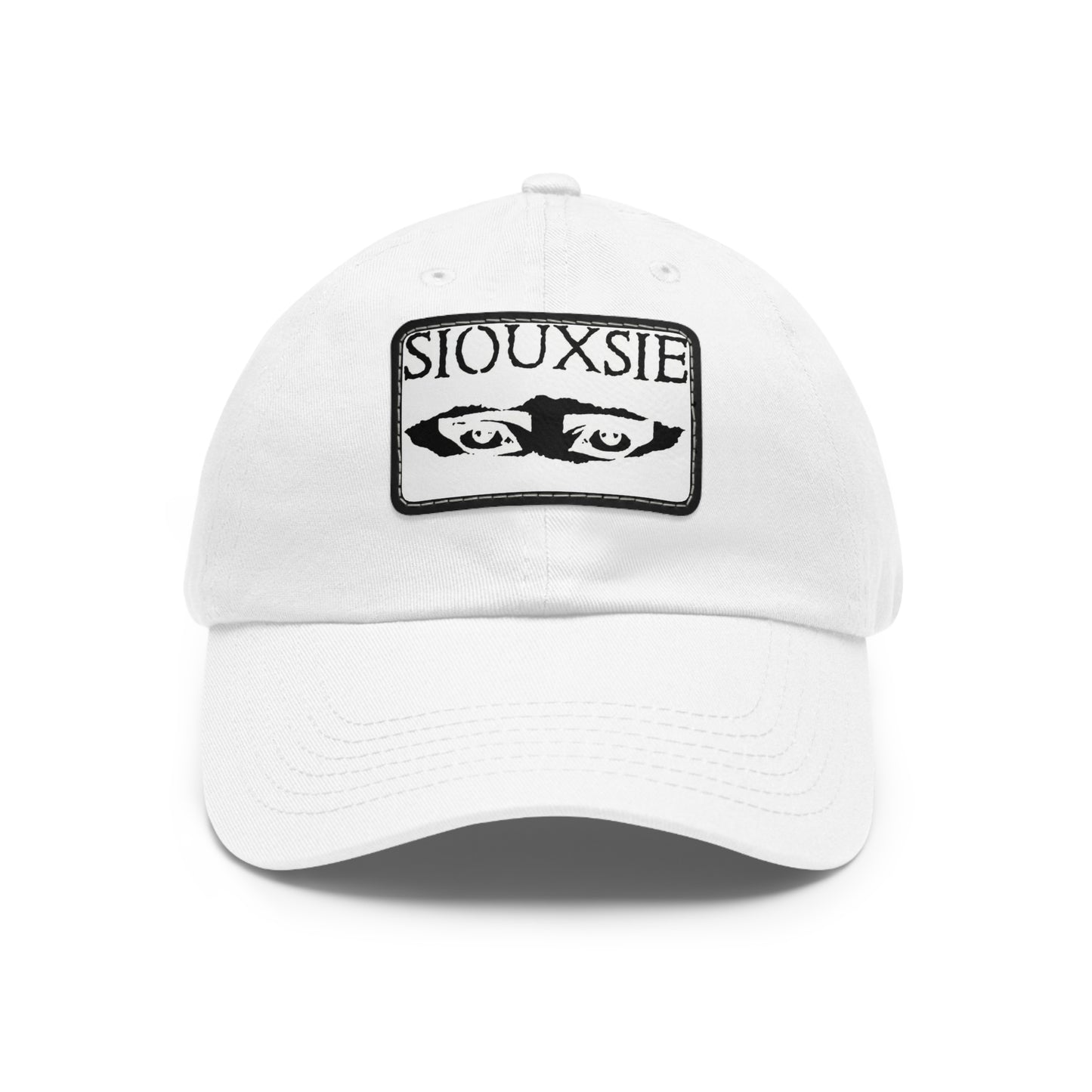 Siouxsie and the Banshees Leather Patch Dad Cap