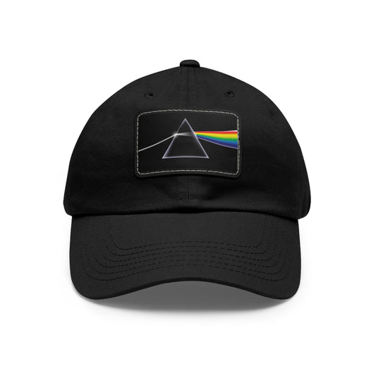 Pink Floyd Dark Side of the Moon Dad Cap with Leather Patch