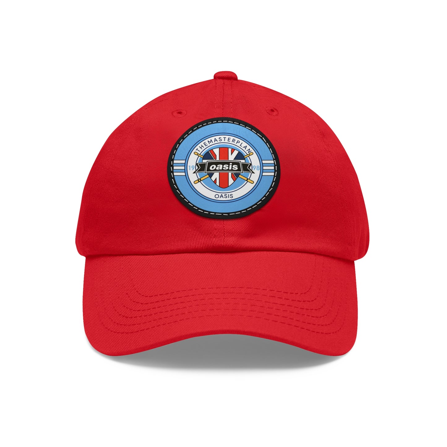 Oasis The masterplan Leather Patch Dad Cap