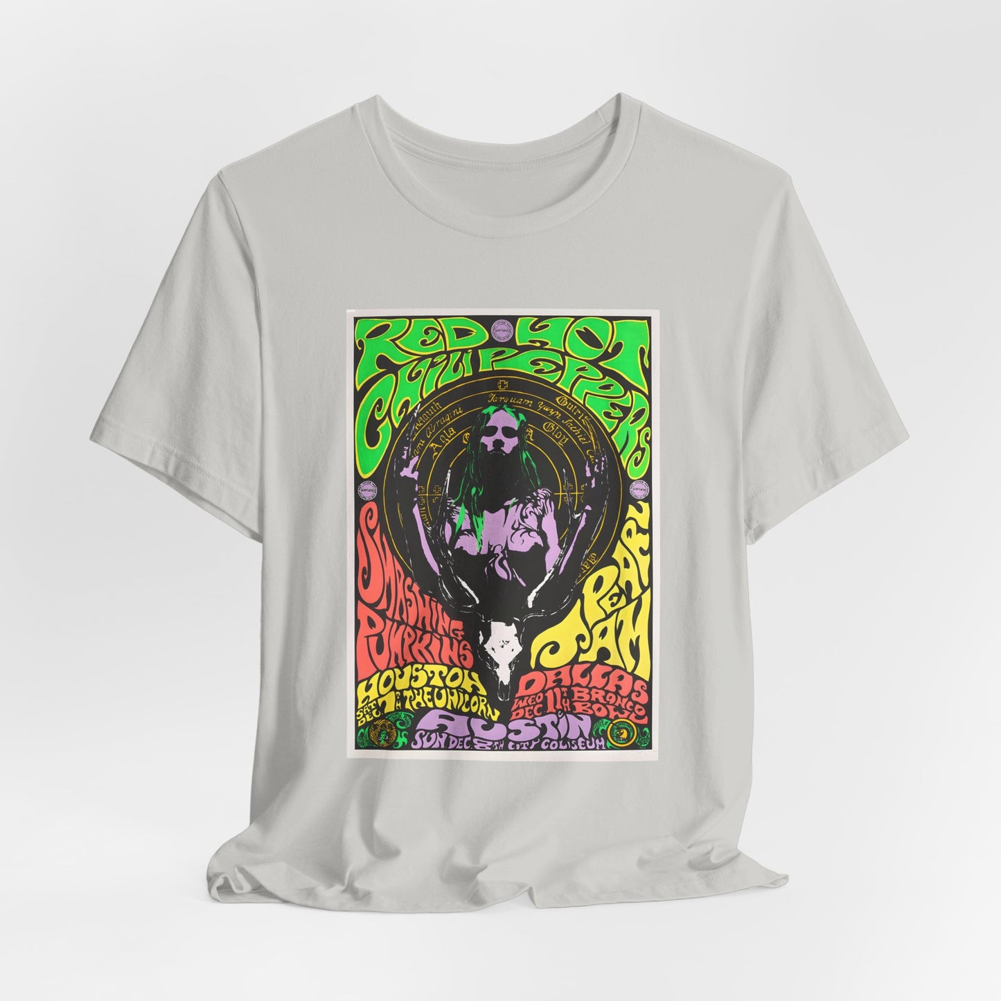 Red Hot Chili Peppers, Smashing Pumpkins, Pearl Jam Tour T-shirt