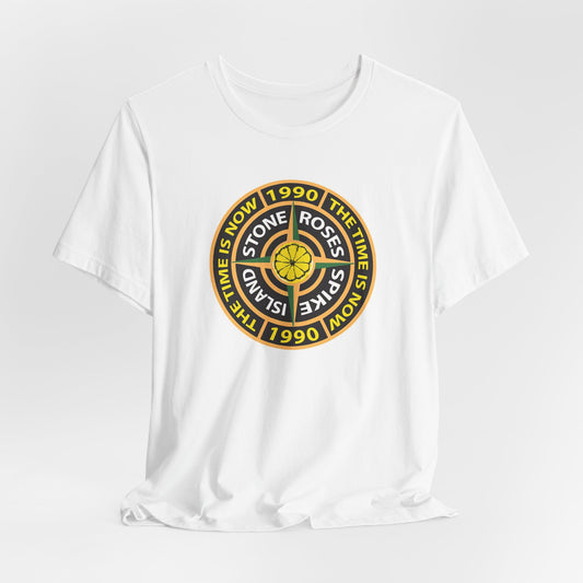 Stone Roses Spike Island White Cotton T-shirt 