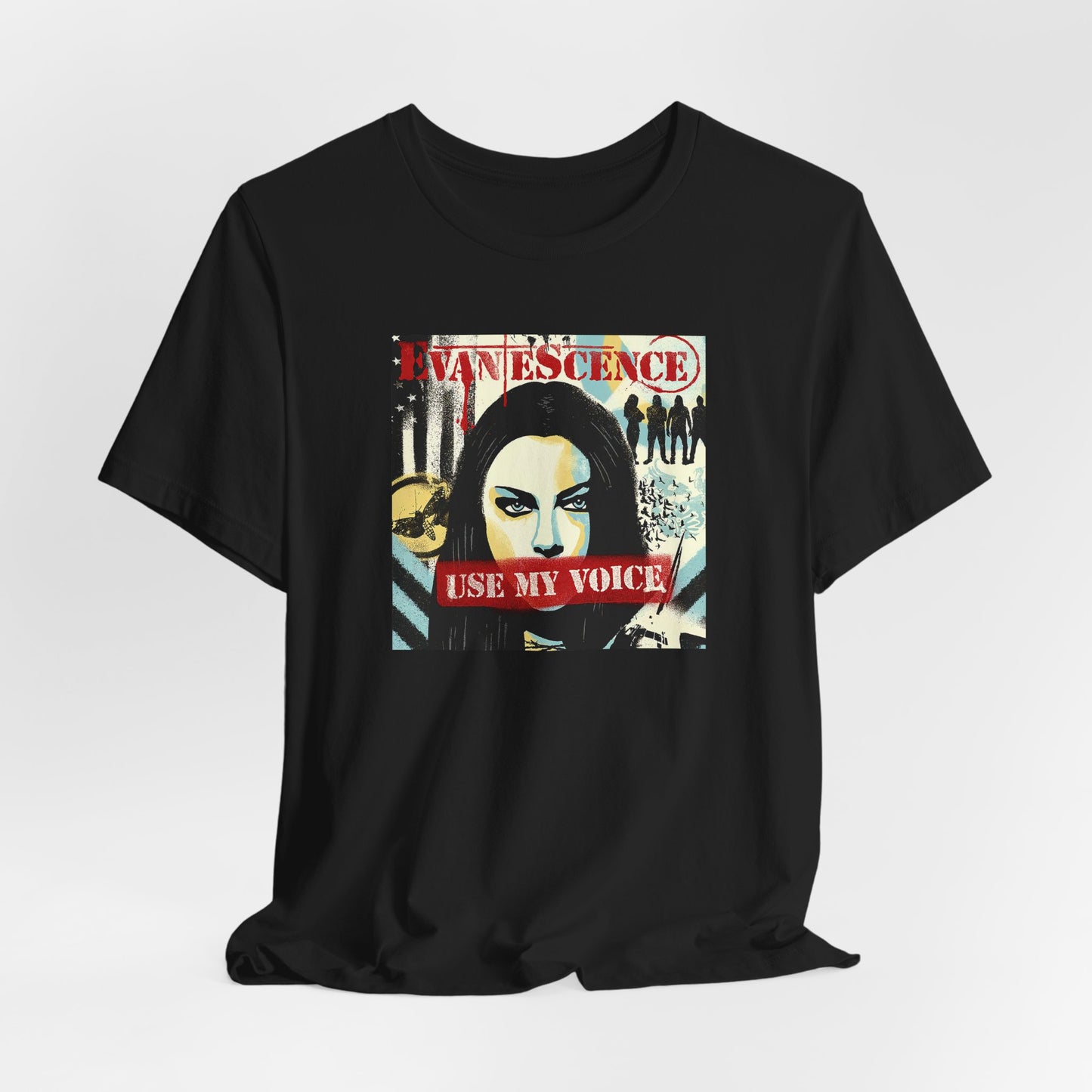 Evanescence Use My Voice Unisex Tee