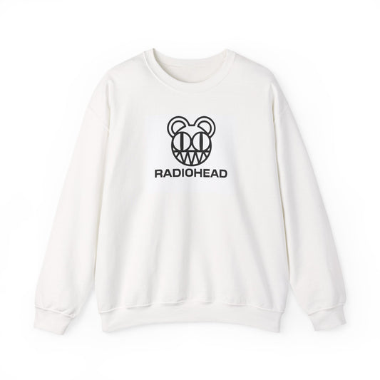 Radiohead Logo White Sweatshirt
