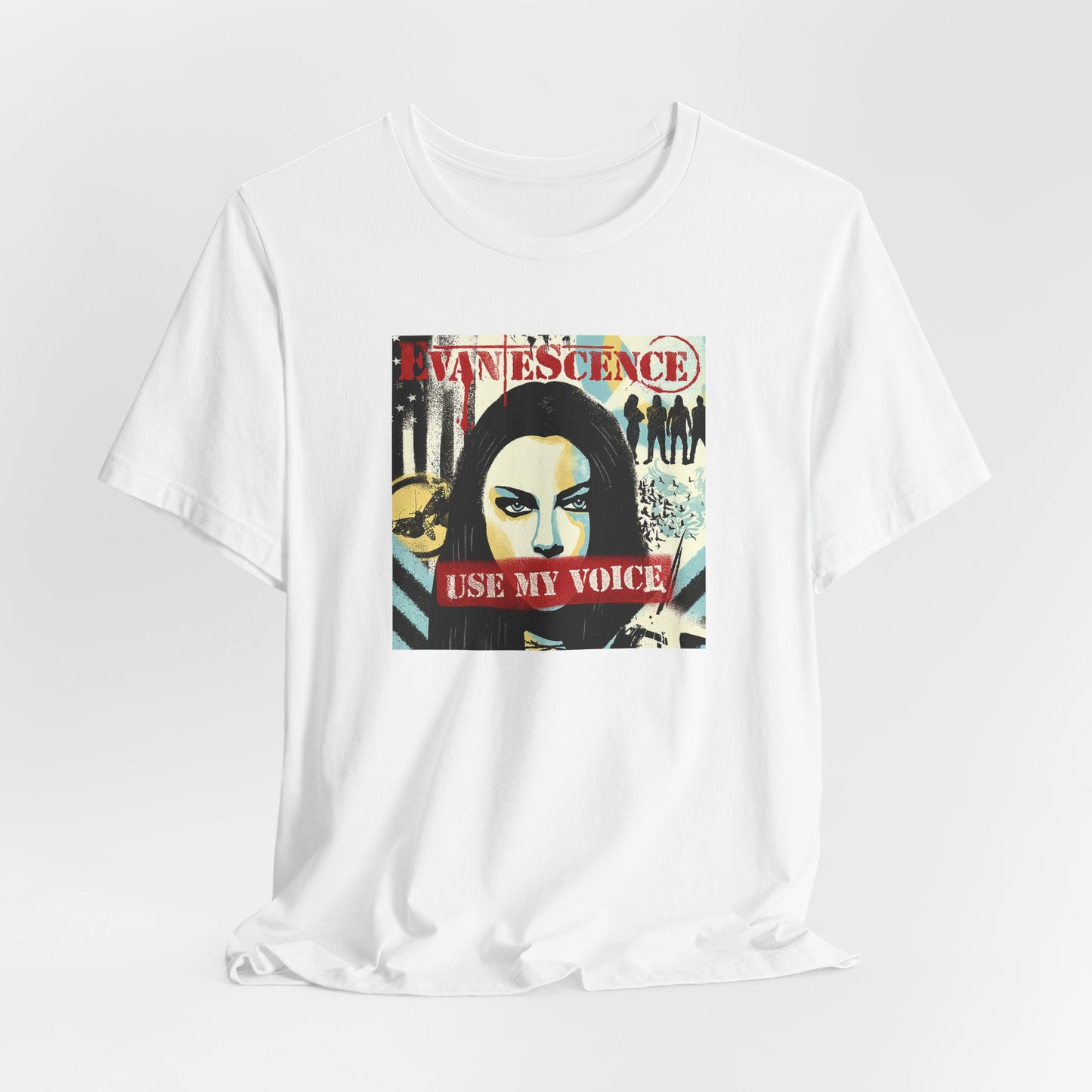 Evanescence Use My Voice Unisex Tee