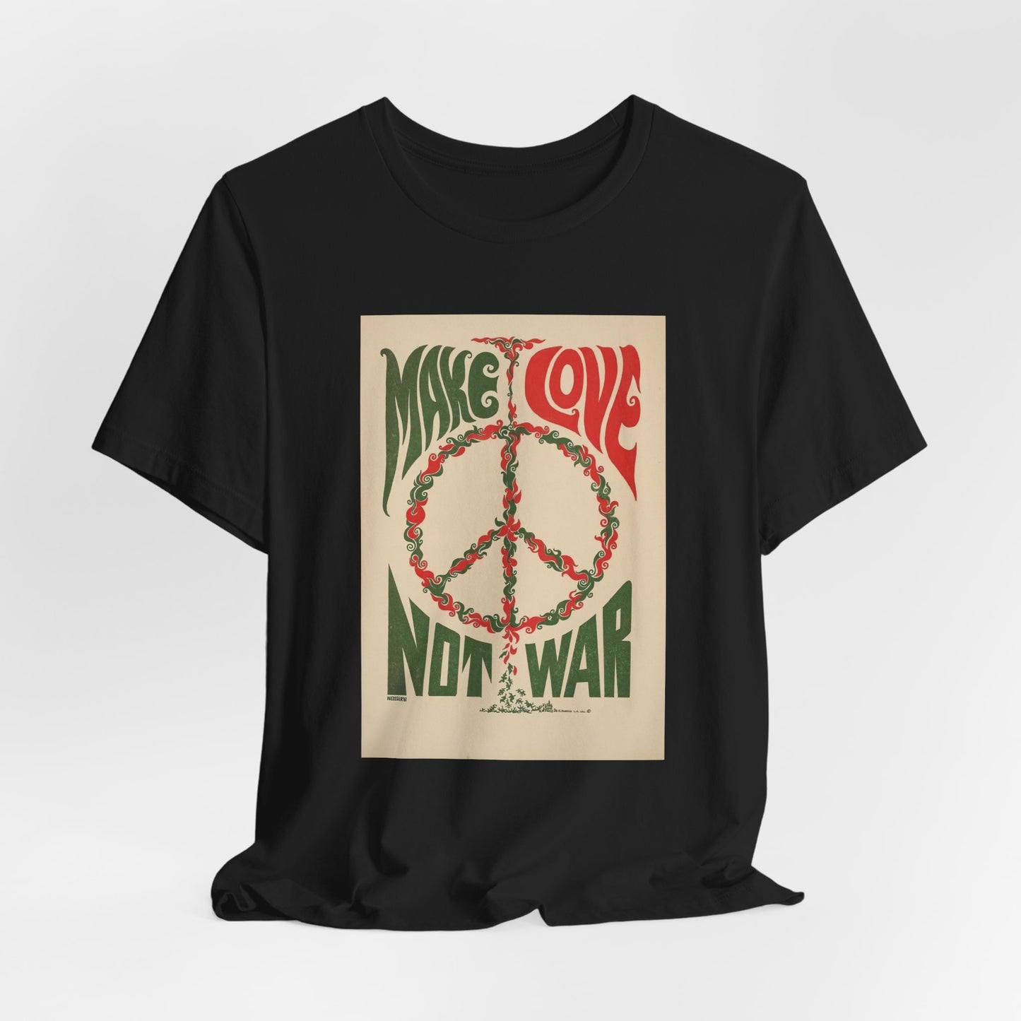 Woodstock 1969 Make Love Not War Tee