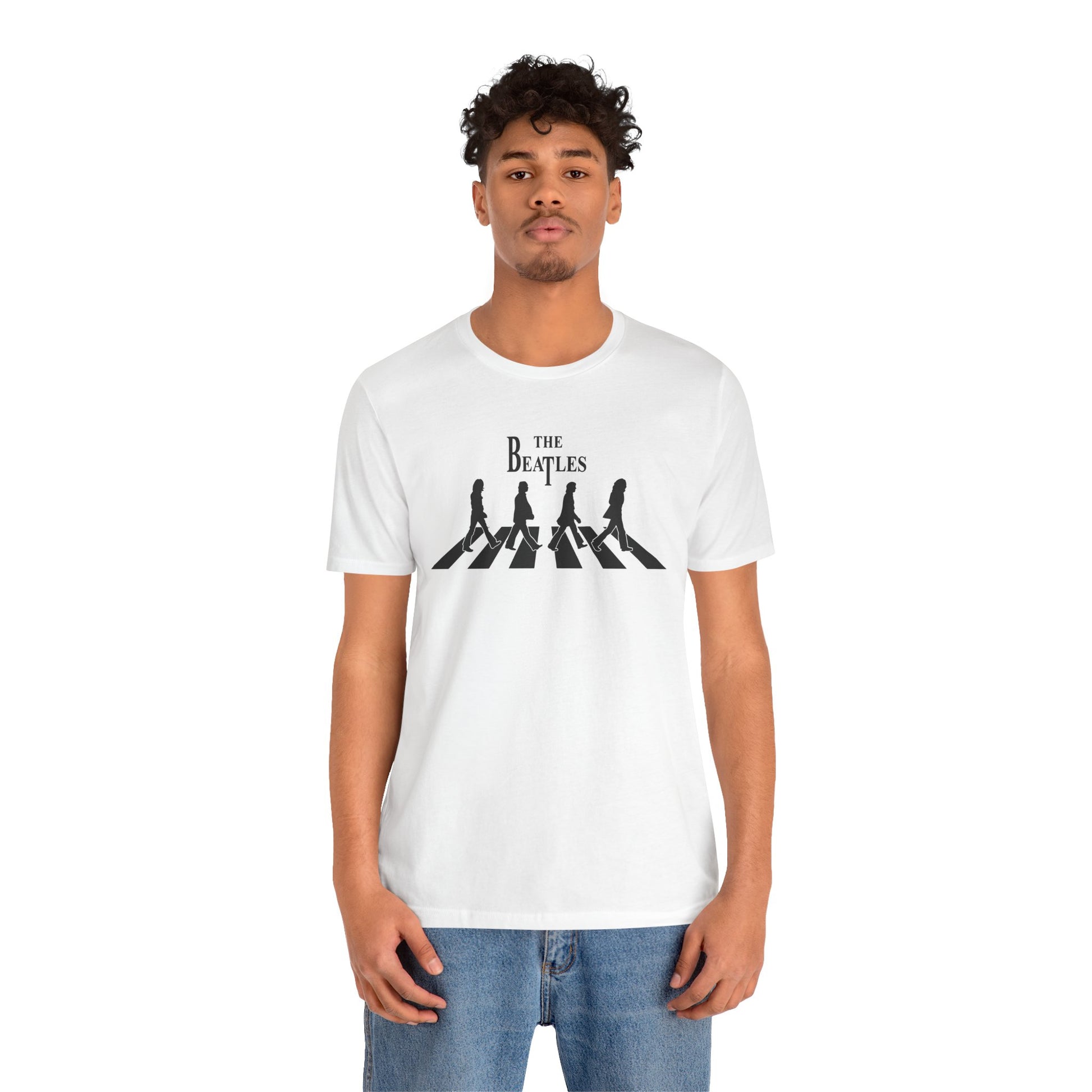 The Beatles White Cotton Abbey Road T-shirt