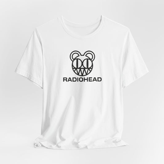 Radiohead Logo White Cotton Shirt