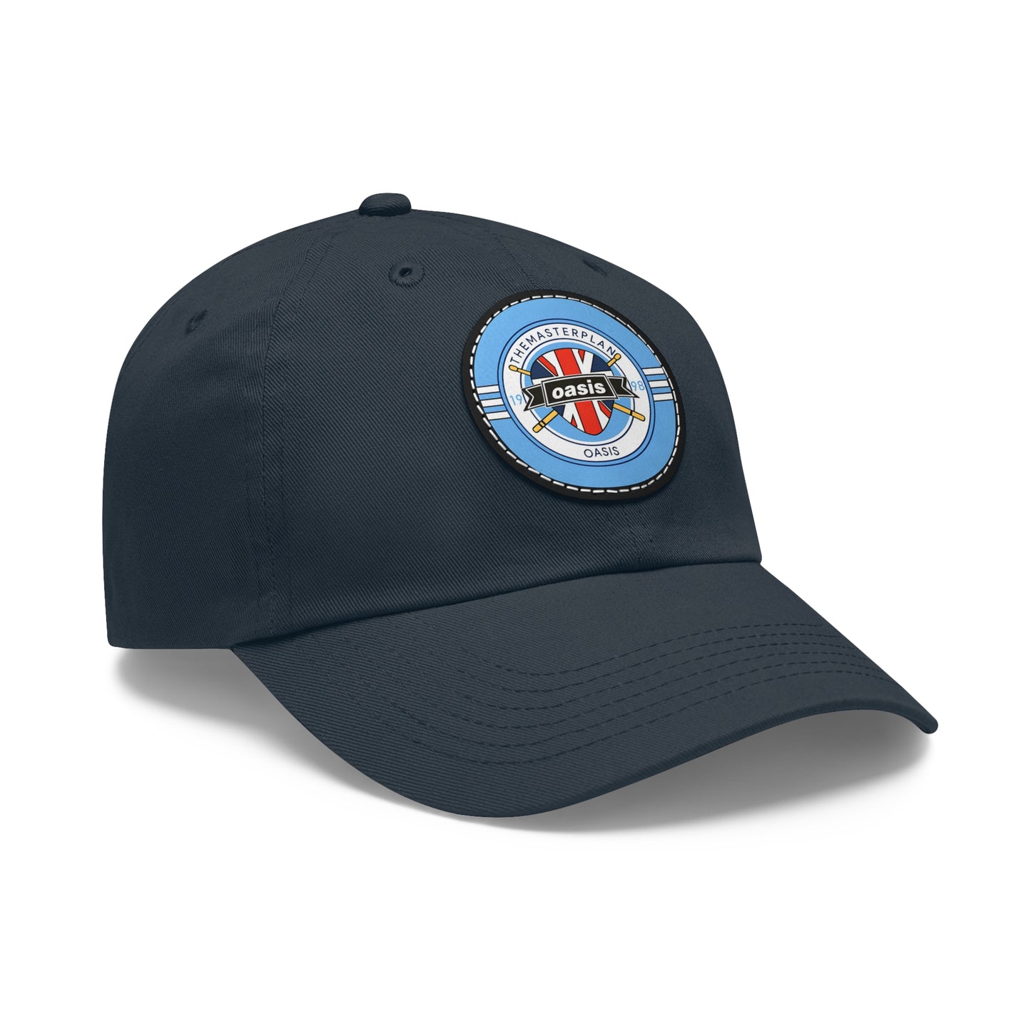 Oasis The masterplan Leather Patch Dad Cap