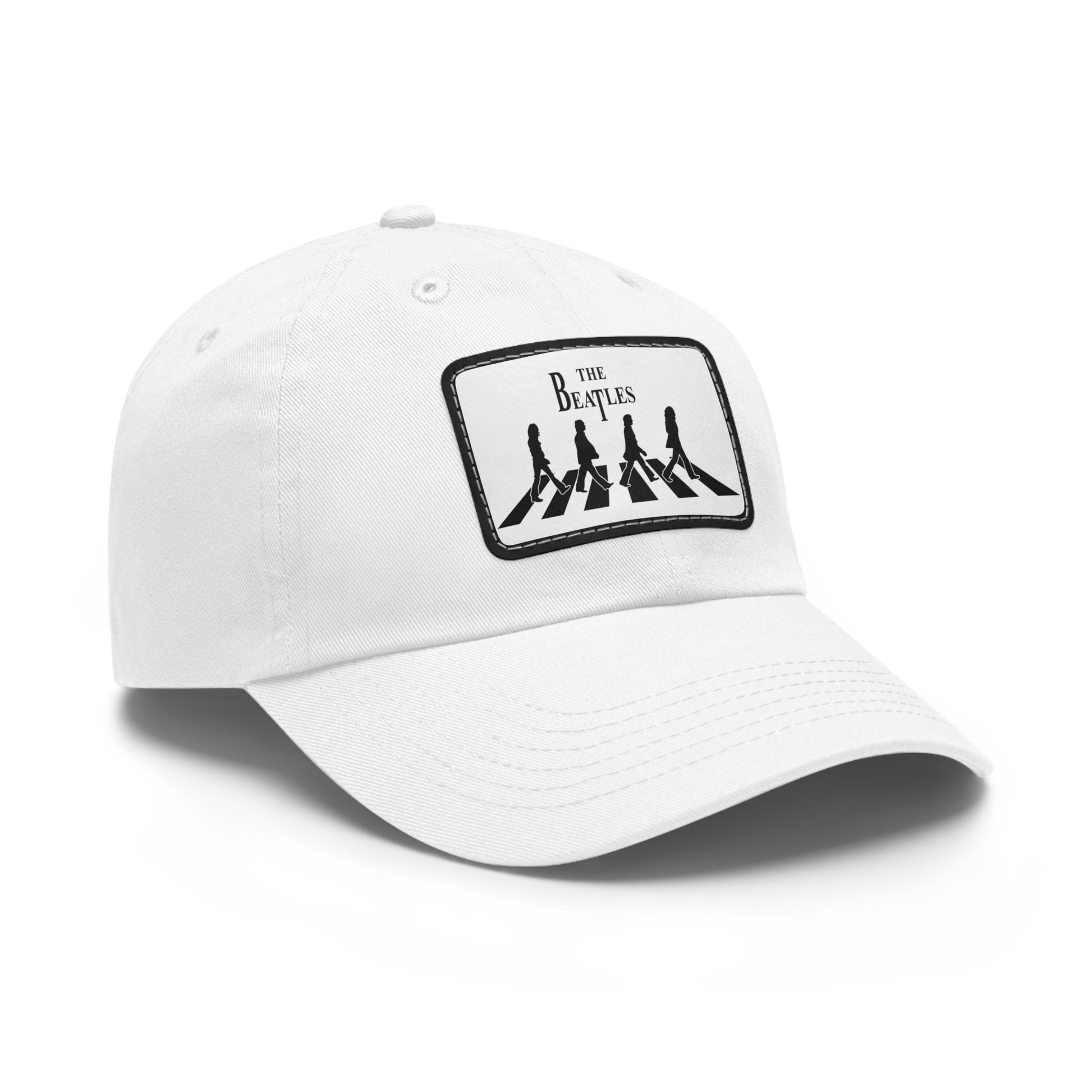 The Beatles Abbey Road Leather Patch Dad Cap
