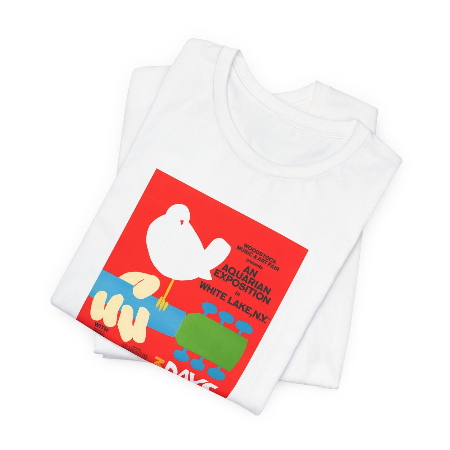 Woodstock Vintage 1969 Festival Shirt - Collectors Woodstock Original Print 1969 T-shirt - Woodstock Gift - Unisex Woodstock Tee