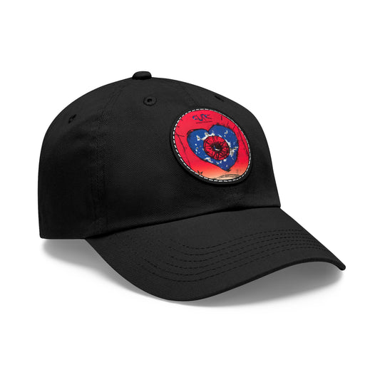 The Cure Leather Patch Dad Cap