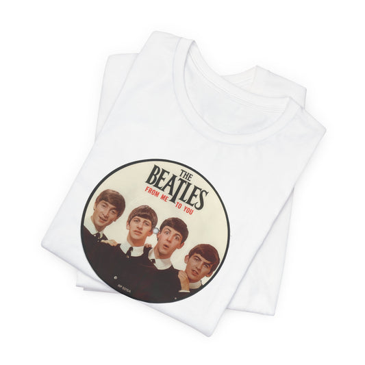 The Beatles From Me To You White Cotton Tee