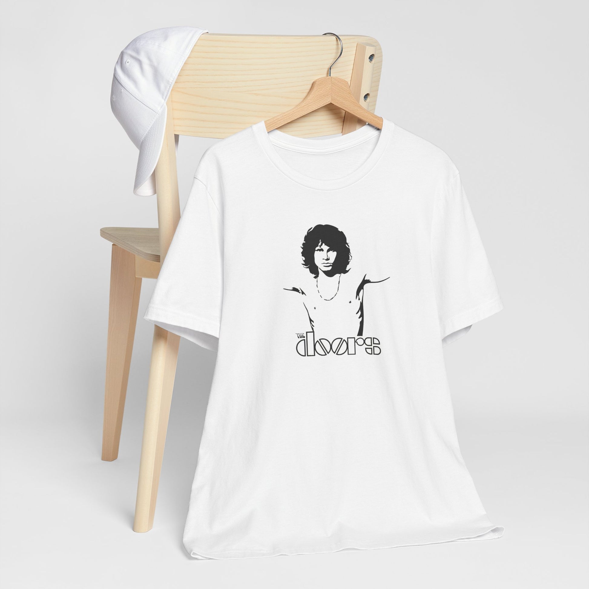 Jim Morrison The Doors White Cotton Tee