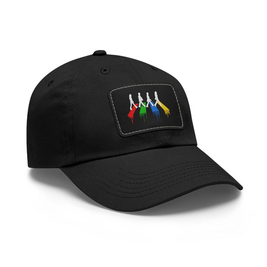 Beatles Abbey Road Dad Cap with Leather Patch