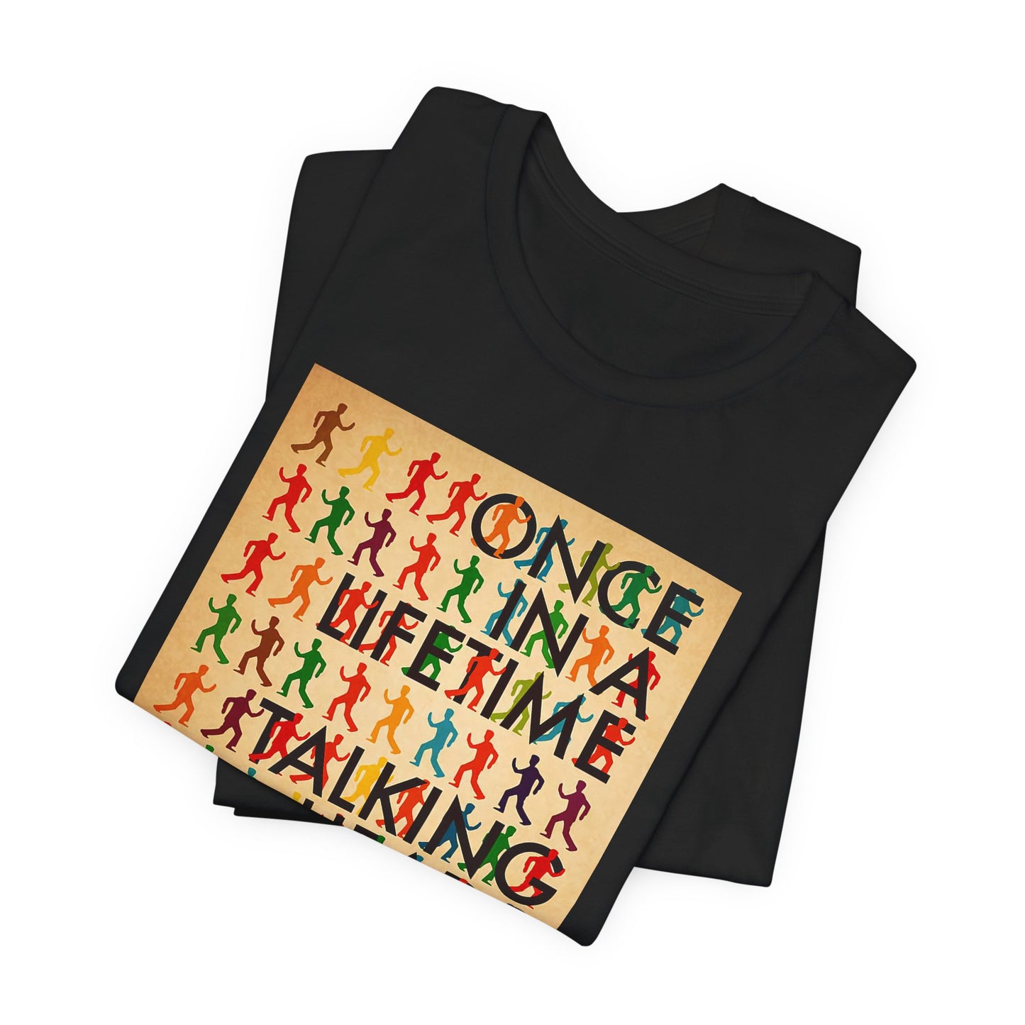 Talking Heads Once in a Lifetime Shirt - Vintage Talking Heads Once in a Lifetime Cotton T-shirt - Unisex Talking Heads Gift - David Byrne Tee
