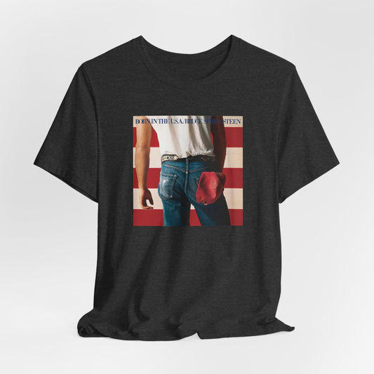 Vintage Bruce Springsteen 'Born in the USA' Unisex T-Shirt - Bruce Springsteen Born in the USA Cotton Shirt - Bruce Springsteen Gift - Eco-Friendly Premium Tee