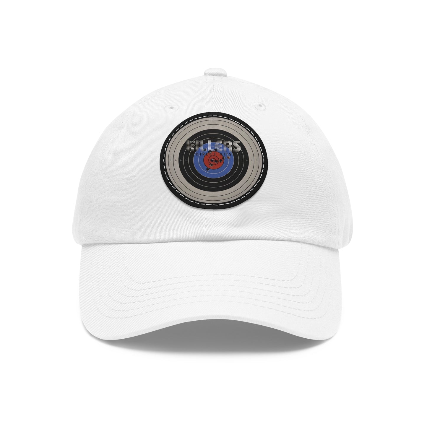 The Killers Direct Hits Leather Patch Dad Cap