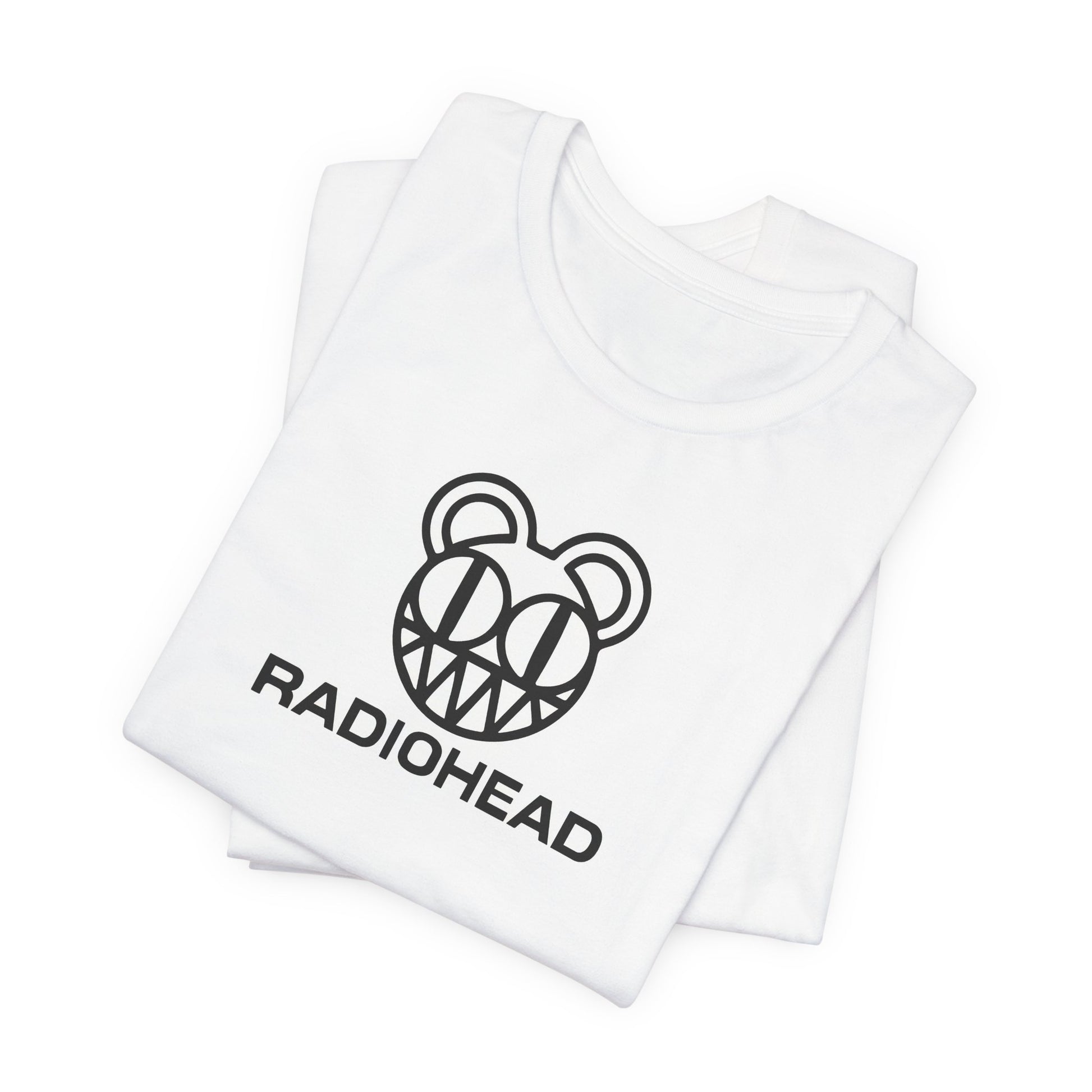 Radiohead Logo White Cotton Shirt