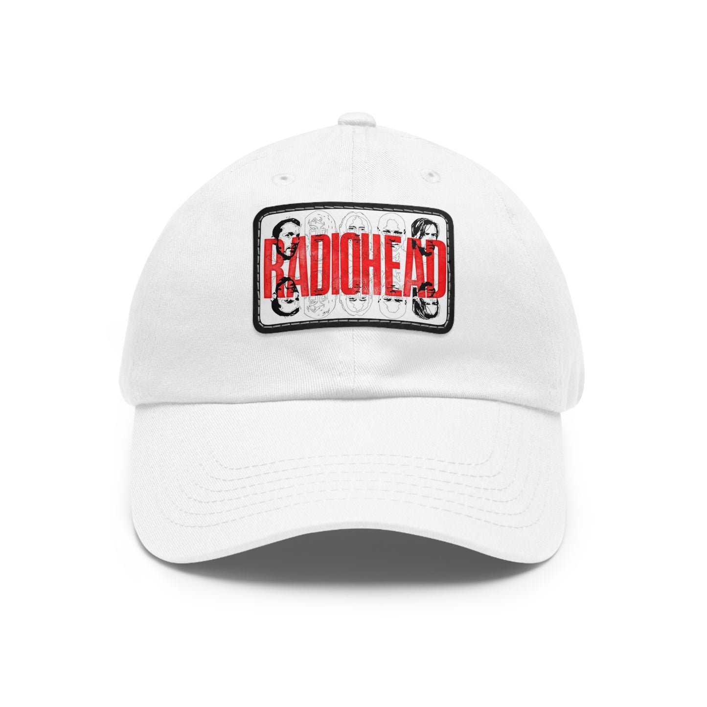 Radiohead Dad Cap with Leather Patch