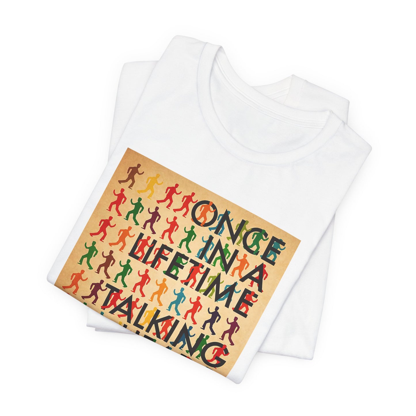 Talking Heads Once in a Lifetime Shirt - Vintage Talking Heads Once in a Lifetime Cotton T-shirt - Unisex Talking Heads Gift - David Byrne Tee
