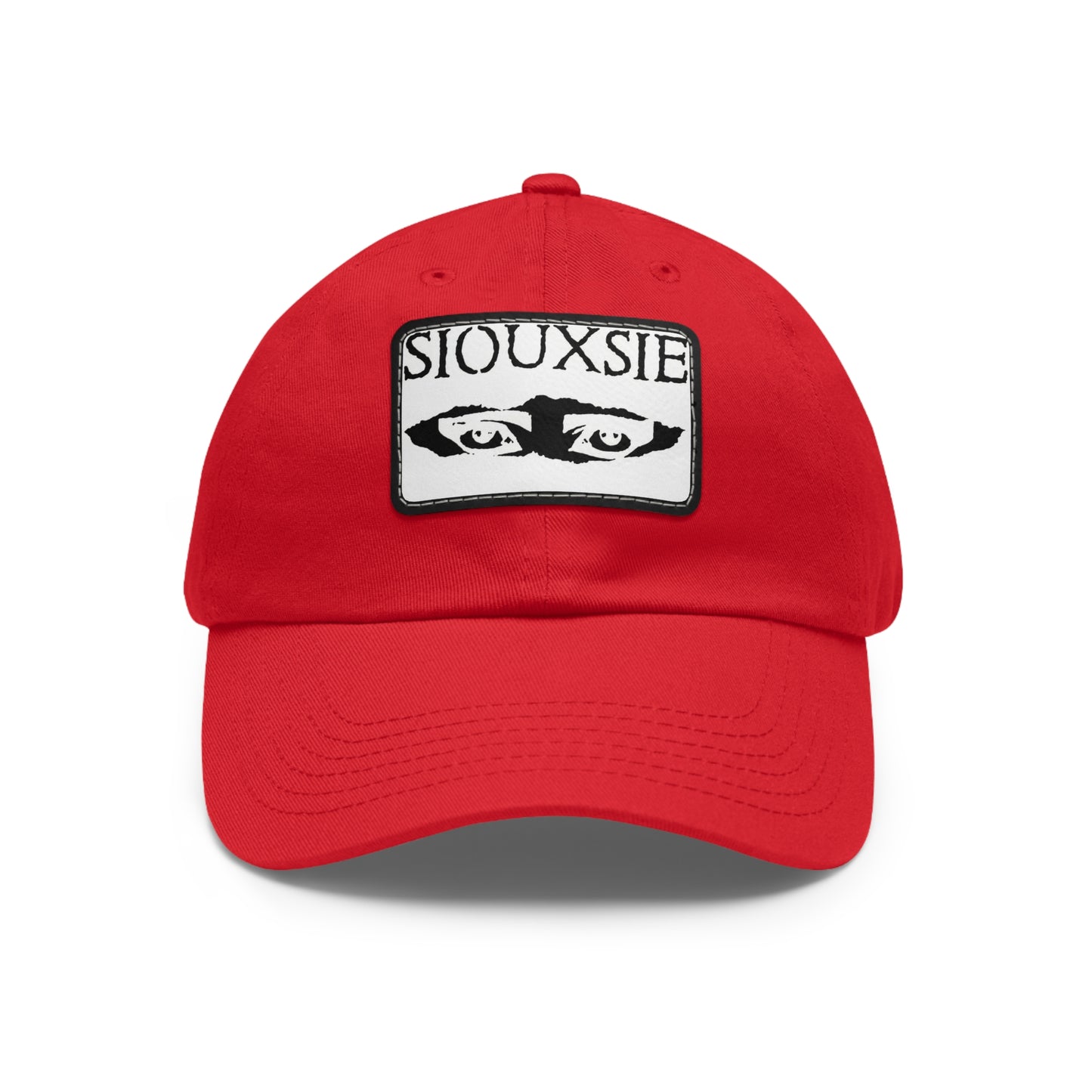 Siouxsie and the Banshees Leather Patch Dad Cap
