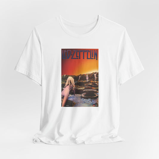 Camiseta del álbum Houses of the Holy de Led Zeppelin - Regalo unisex de Led Zeppelin - Camiseta de Led Zep Houses of the Holy - Camiseta del álbum de Led Zep