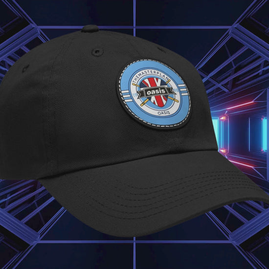Oasis The Masterplan Leather Patch Cap